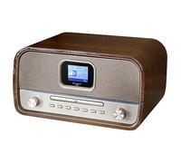 Soundmaster DAB970BR1 Stereo Music Centre con DAB+/UKW, CD-MP3, USB, Bluetooth e display a colori Radio Nostalgia
