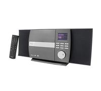 Soundmaster Highline ICD1010AN - Impianto stereo con lettore CD, radio internet WLAN DAB+ Bluetooth UNDOK, montaggio a parete