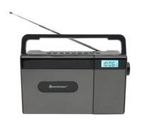 Soundmaster Radio CD RCD1170SW con batteria e Bluetooth, USB MP3 | Molto compatto, portatile, ideale per i viaggi