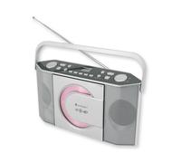 soundmaster RCD1755SI Tragbarer CD-Player NUOVO
