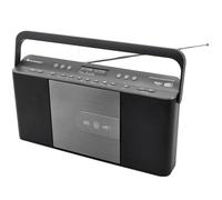 soundmaster RCD1870SW Radio CD DAB+, FM AUX, CD, DAB+, MP3, FM Grigio, Nero