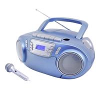 soundmaster SCD5800BL Radio CD FM USB, Cassette, Radioregistratore incl.
