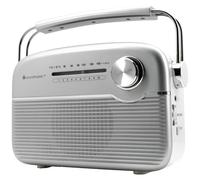 soundmaster TR480SI Radio a batteria FM FM Pannello solare Argento