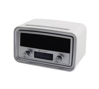 soundmaster UR190WE Radiowecker weiB NUOVO