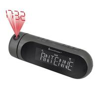 Soundmaster UR6700AN Radiosveglia Digitale da Comodino con Radio DAB plus/FM-RDS, 20 Stazioni Preimpostate, Impostazione Automatica dell'Ora, Display LCD, Doppia Sveglia, Timer Sonno
