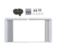 Soundproof AC Panels, Window Air Conditioner Cover, 12.72×11.46×1.38inch Adjustable Size with Insulation Foam, Fabric Barrier Panels, AC Cover with Noise Reduction Design, Window Panel