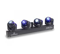 SOUNDSATION AXIS IV MKII BARRA 4 TESTE MOBILI BEAM 4x32W RGBW 4IN1