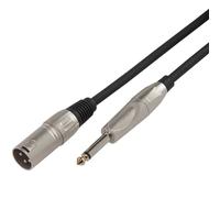 Soundsation Music Cavo microfonico BMCXJ-5BK XLR maschio, jack mono 6,3 mm 5 m