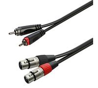 SOUNDSATION GL-2RCA2XF3 Cavo adattatore sbilanciato 2xRCA maschio - 2xXLR maschio / 3mt