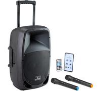 SOUNDSATION GO SOUND 12 AIR DIFFUSORE BLUETOOTH USB SD PORTATILE + 2 MICROFONI