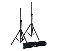 Soundsation Kit Stativi per Diffusori con Borsa SPSTSET80BK