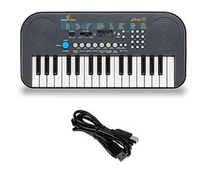Soundsation Mini Tastiera JUKEY 32 Tasti Pianola per Bambini e scuole, Moderno