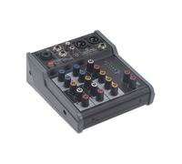SOUNDSATION MIOMIX 104 Mixer Audio Professionale a 5 Canali con Effetto Eco