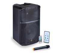 SoundSation ProVibe 8AIR Sistema PA Portatile a Batteria 15" 2-Vie Trolley co...