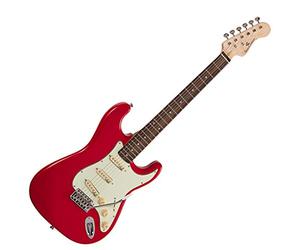 Soundsation Rosso Retro-R FR 6 String Mogano Palissandro Acciaio inossidabile Coda dura 25.00 inches