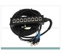 Soundsation Sgbx10-0008 Stage Box Profssionale 8 Ingresi Con Cavo da 15 Metri