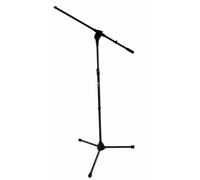 Soundsation SMICS-300-BK Asta microfonica a Giraffa con Base tripode Rinforzata e meccanismo Quick Switch