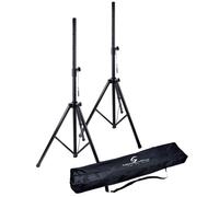 Soundsation music Set supporti per diffusori SPST-SET-AIR-BK con borsa SAFETY AIR SYSTEM