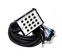 CIABATTA Stage Box 12 IN 4 OUT XLR CAVO 20 metri PROFESSIONALE - OFFERTA PROMO