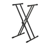 KS-25 Supporto doppio per tastiera regolabile con meccanismo easy adjust