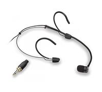 Soundsation VISAGE-C01A BK NERO - microfono cardioide ad archetto dotato di connettore mini-jack 1.8" ts con avvitatura