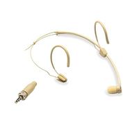 Soundsation VISAGE-C01B BG BEIGE - microfono cardioide ad archetto dotato di connettore mini-jack 1.8" trs con ghiera