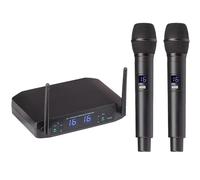 SOUNDSATION WF-U216HH Radiomicrofono Doppio UHF con 16+16 Canali e due microfoni