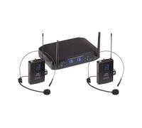SOUNDSATION WF-U216PP Sistema a Radiomicrofono Doppio UHF da 16+16 Canali con du