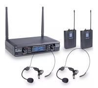 SOUNDSATION WF-U300PP-A1 (520-550 MHz) | Coppia Microfoni Ad Archetto E Lavalier