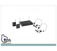 SOUNDSATION WF-V21PPB Radiomicrofono VHF Doppio con 2 Bodypack e Archetti