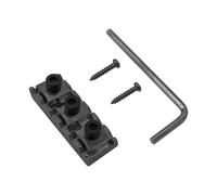 Soundspire Dado di bloccaggio per chitarra da 43 mm, sistema a doppio blocco, per Floyd Rose Tremolos (nero)