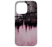 Soundwave industriale rosa pastello Custodia per iPhone 14 Pro Max