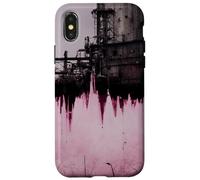 Soundwave industriale rosa pastello Custodia per iPhone X/XS