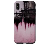 Soundwave industriale rosa pastello Custodia per iPhone XS Max