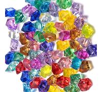 SoundZero 850pcs Gemme del Diamante Acrilico, Preziose Colorate Gemme del Diamante per Pietre Colorate per Vasi, Decorazioni Tavoli, Bomboniere, Decorazioni Acquario, Matrimoni, Arti e Fai-da-Te