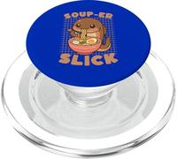 Soup-er Slick Kawaii Anguilla Ramen Noodle Pun PopSockets PopGrip per MagSafe