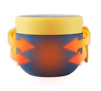 Soup Thermal For Kids | 600ml Portable Lunch Box With Lid And Spoon, Easy To Use Double Layer Leak Resistant Lunch Box | Portable Kids Food Thermal | For Noodle, Oats, Soup, Rice, And Delicatessen