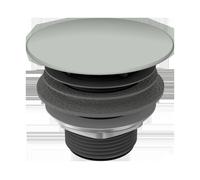 Soupape dévacuation permanente Kaldewei avec couvercle émaillé Modèle n° 3904, 905800000663, 905800000663, Colorazione: Grigio freddo 30