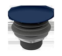 Soupape dévacuation permanente Kaldewei avec couvercle émaillé Modèle n° 3904, 905800000677, 905800000677, Colorazione: Blu navy opaco