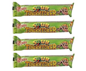 Sour Jawbreaker - Confezione da 4 palline Zed Candy