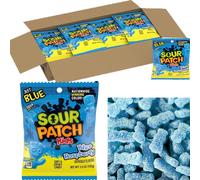 Sour Patch Kids Blu Lampone 102g Borsa Peg - 12 Confezione - All'Ingrosso Lotto