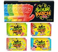 SOUR PATCH KIDS Confezione regalo di varietà di caramelle morbide e gommose, caramelle pasquali, scatole da 8-10 once