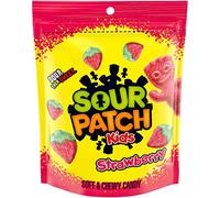 Sour Patch Strawberry soft & chewy candy sour then sweet 10 oz Resealable Bag