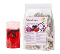 Sour Plum Soup Tea bags, appetizing and thirst-quenching, with a sweet and sour taste, 30 Individually Wrapped Bags (1pcs)