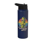 Sour Sarcasm Crunchy Pickle Ho finito Dillin With You Pickles Stainless Steel Insulated Water Bottle