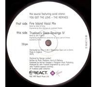 SOURCE & CANDI STATON - SOURCE & CANDI STATON / YOU GOT THE LOVE (REMIXES)