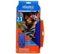 Source Widepac Divide, Borsa di Idratazione Unisex-Adulto, Blu/Arancione, 2 Litri