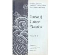 Sources of Chinese Tradition, Vol. II