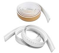 SourceTon - Paraspifferi per porte e finestre, 4,8 cm di larghezza x 99,1 cm di lunghezza, con autoadesivo per prevenire vento, polvere, suono, insetti e freddo