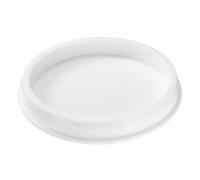 sourcing map 1 pezzo tappo per foro in silicone, tappi rotondi impermeabili in gomma sigillanti per bottiglie tappi terminali per tubi per foro da 160mm/6,3" per vasca da bagno e bottiglie, bianco